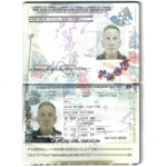 Real UK passport